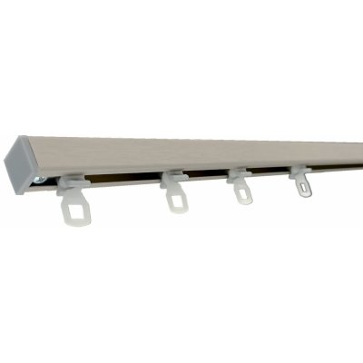 KovovégarnýžeCZ Madrid jezdec s háčkem broušený nerez 251-300cm – HobbyKompas.cz