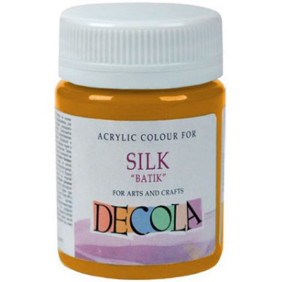 Decola Akrylové barvy na hedvábí Batik 50 ml 315 Orange – Hledejceny.cz