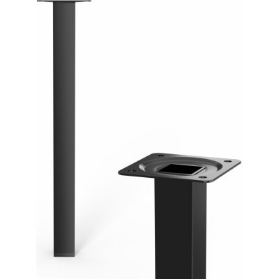 Walteco Nábytková noha hranatá 25x25x300 mm černá 50161 – Zboží Mobilmania