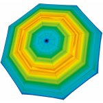 Doppler Fiber Havanna Happy green dámský skládací deštník vícebarevný – Zboží Dáma