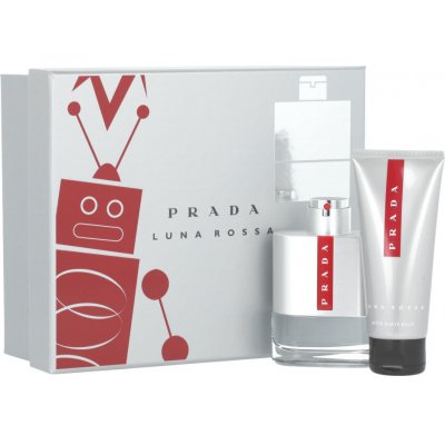 Prada Luna Rossa EDT 100 ml + balzám po holení 100 ml dárková sada – Zboží Mobilmania