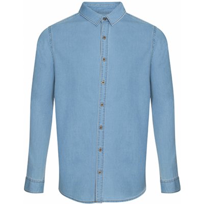 pánská džínová košile Jack světle modrá – Zboží Mobilmania