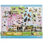 Samolepky koně 500 ks – Zboží Dáma