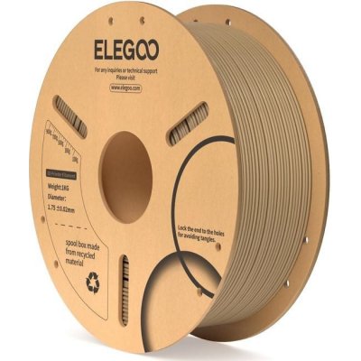 Elegoo PLA+ 1.75mm 1KG Wood 50.203.0236 – Zboží Živě