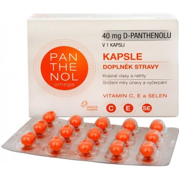 Panthenol Omega 40 mg 60 kapslí