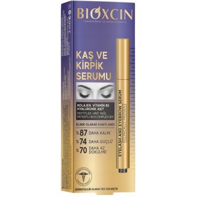 Bioxcin sérum na obočí/řasy s kolagenem a kyselinou hyaluronovou 5 ml – Zboží Dáma