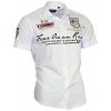 Pánská Košile Binder De Luxe pánská košile krátký rukáv bílá 80605