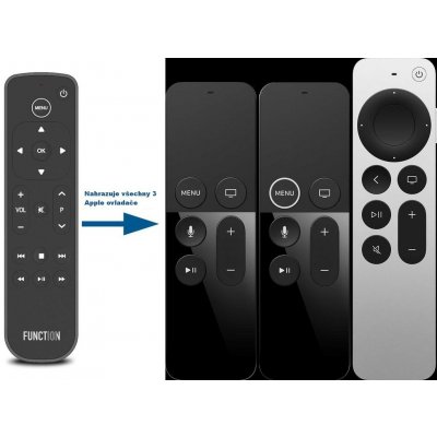 Dálkový ovladač General Apple TV Remote SIRI FUNCTION 101 – Hledejceny.cz