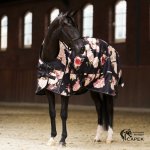 Imperial Riding Deka výběhová FLOWER FLEECE Černá – Zboží Dáma
