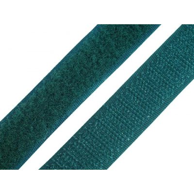 Suchý zip háček + plyš šíře 20 mm Varianta: (153) zelená tmavá, Balení: 25 m – Hledejceny.cz