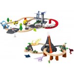 lupilu Dřevěná železnice City Express Dinoland – Hledejceny.cz