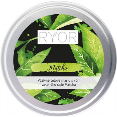 Ryor Matcha výživné tělové máslo s vůní zeleného čaje 200 ml