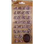 Creatoys Gelová razítka Ozdobná abeceda – Zboží Dáma