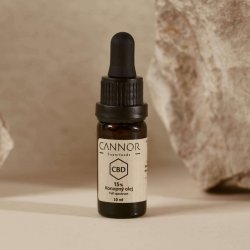 Cannor CBD Plnospektrální konopný olej 15% 1500 mg 10 ml