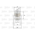 Vzduchový filtr VALEO 585638 – Hledejceny.cz