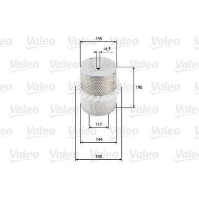 Vzduchový filtr VALEO 585638 – Hledejceny.cz