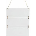 Fotorámeček na zavěšení MDF obdélník 3 ks - 25 x 10 cm sublimace termotransfer – Zboží Mobilmania