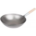 Vogue wok z měkké oceli s kulatým dnem 356 mm – Hledejceny.cz