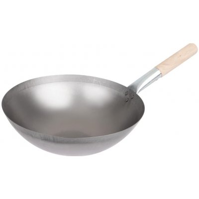 Vogue wok z měkké oceli s kulatým dnem 356 mm – Hledejceny.cz