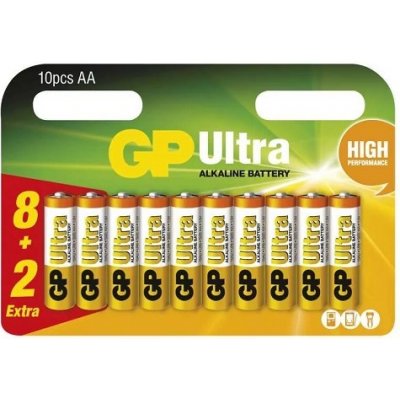 GP Ultra AA 10ks 1014200101 – Hledejceny.cz