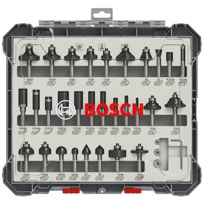 Bosch Sada fréz, ⌀ 4–38 mm 2607017475 – Sleviste.cz