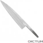 Dictum Čepel na výrobu nože Damascus Blade Blank 15 Layers Gyuto 135 mm