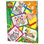 SES Vyšívací obrázky Zvířátka – Zboží Dáma