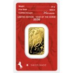 Argor-Heraeus zlatý slitek Rok Koně 2026 10 g – Zboží Dáma
