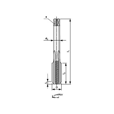 BUČOVICE TOOLS Závitník ruční sadový din 2181 unf 4-48 2b hss iii. (1460043) – Hledejceny.cz