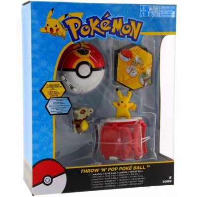 Tomy Set Pokémon Pokéball Pikachu a Cubone – Zboží Mobilmania