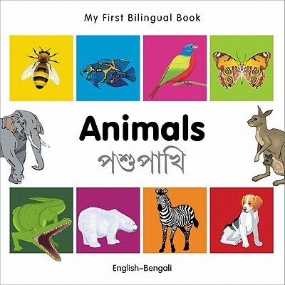 My First Bilingual Book-Animals (English-Bengali) - (Milet Publishing)(Board Books) – Hledejceny.cz