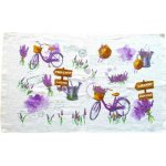 Toro levandule 38x63cm – Zboží Dáma
