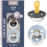BIBS colour Iron Baby Blue noční 2 ks – Zboží Dáma