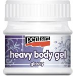 Pentart Pasta strukturovací a heavy body gel lesklá 50 ml – Zboží Dáma