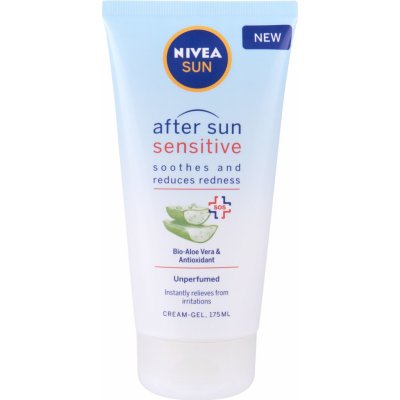 Nivea After Sun Sensitive SOS Cream-Gel zklidňující krém-gel 175 ml – Zboží Mobilmania