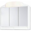 Koupelnový nábytek Jokey Zrcadlová skříňka s osvětlením 51x59 cm plast RANO