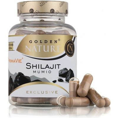 Golden Nature Exclusive Shilajit 100 kapslí – Hledejceny.cz