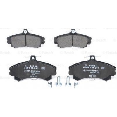 BOSCH SADA BRZDOVÝCH DESTIČEK, KOTOUČOVÁ BRZDA 0986424371 – Hledejceny.cz