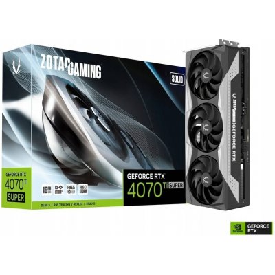Zotac GeForce RTX 4070 Ti SUPER GAMING 16GB GDDR6X ZT-D40730R-10P – Zbozi.Blesk.cz