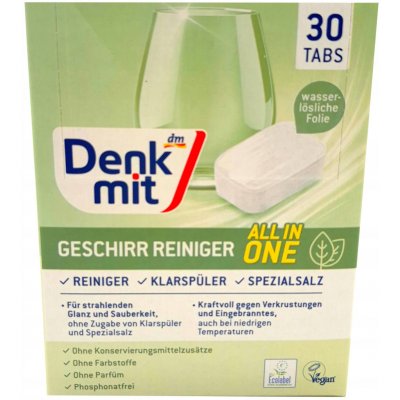 Denkmit Tablety do myčky nádobí Tabs Nature 30 ks – Hledejceny.cz