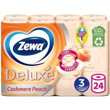 Zewa de luxe Cashmere peach 3-vrstvý 24 ks