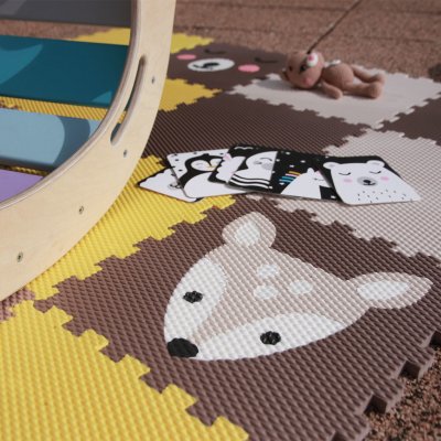 Minideckfloor podlaha 16 dílů koloušci méďa a tlapka 220198 – Hledejceny.cz