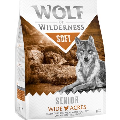 Wolf of Wilderness Senior Soft Wide Acres kuřecí 5 kg