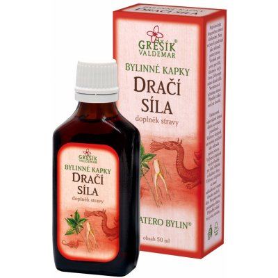 Grešík Bylinné kapky dračí síla 50 ml