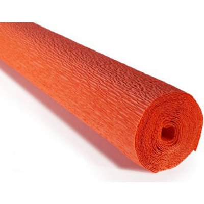 Cartotecnica Rossi Krepový papír role 180g (50 x 250cm) - oranžová 17E/6 – Zboží Dáma