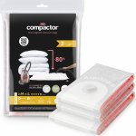 Set 3 ks vakuových pytlů Compactor Bag Aspispace pro uskladnění textilu a peřin – Zboží Dáma