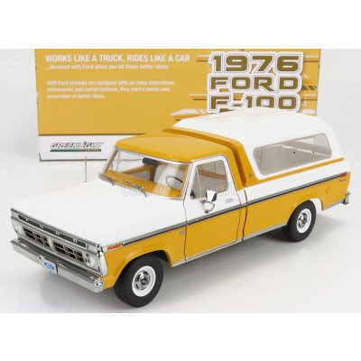 Greenlight Ford usa F-100 Pick-up 1956 Closed 1976 Žlutá Bílá 1:18 – Zboží Mobilmania