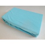 Jersey prostěradlo Světle Modré 90x200 – Zboží Dáma