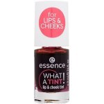 Essence WHAT A TINT! tekutá tvářenka a lesk na rty 4,9 ml – Zbozi.Blesk.cz