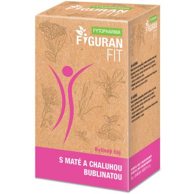 Fytopharma Figuran FIT čaj s maté chaluha 20 x 1,5 g – Hledejceny.cz